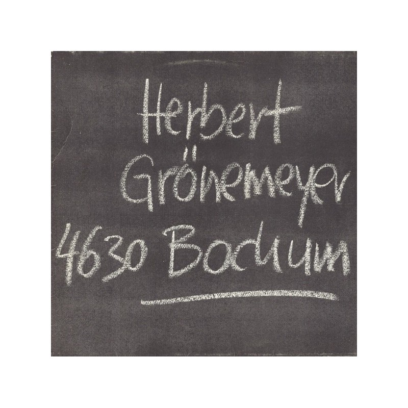 Grönemeyer Herbert – 4630 Bochum EMI 1C 066 1469051 Grönemeyer Herbert – 4630 Bochum EMI 1C 066 1469051