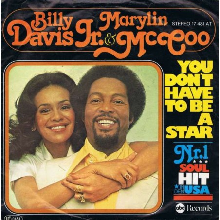 Billy Davis Jr. & Marilyn McCoo  – You Don't Have To Be A Star  |1976  	ABC Records – 17 481 AT -Single
