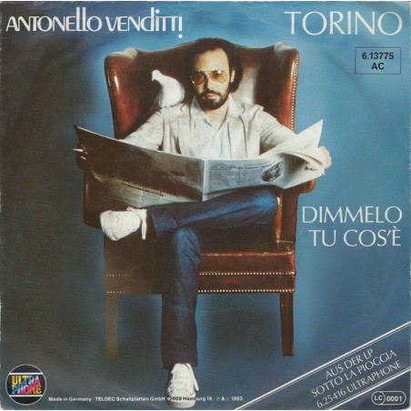 Antonello Venditti – Torino |1983         Ultraphone – 6.13775 -Single