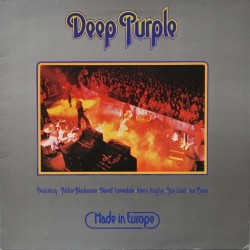 Deep Purple ‎– Made In Europe|1976    	   Purple Records	1C 062-98 181