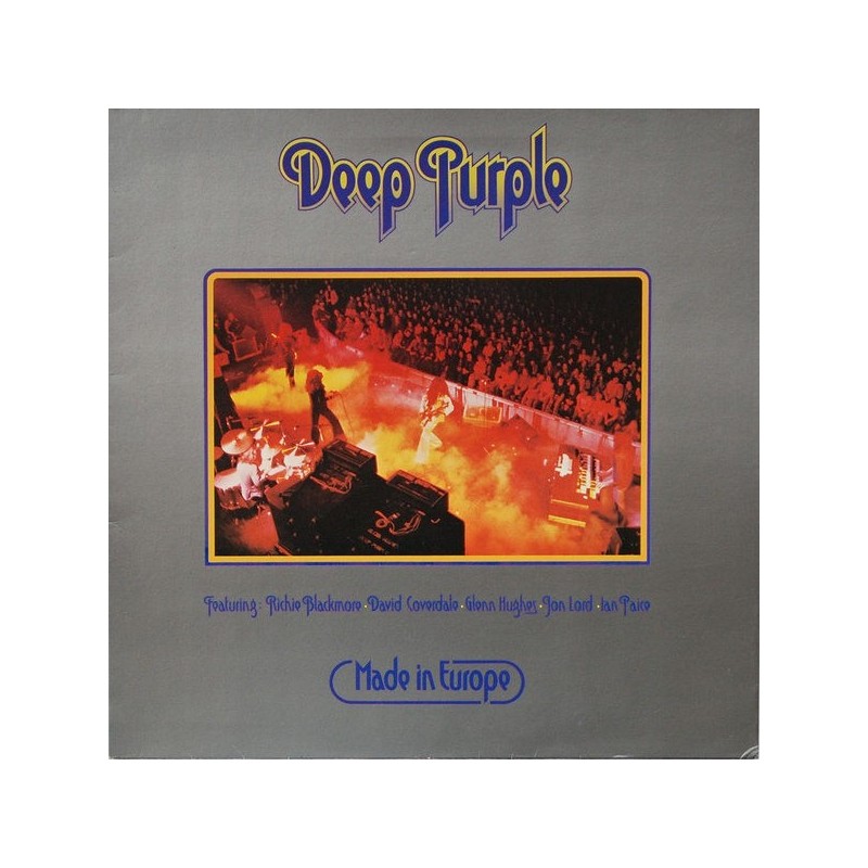 Deep Purple ‎– Made In Europe|1976    	   Purple Records	1C 062-98 181