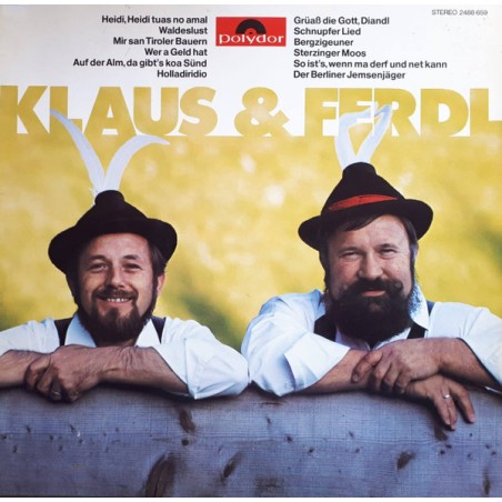 Klaus & Ferdl  – Klaus & Ferdl|1975  	Polydor – 2488 659