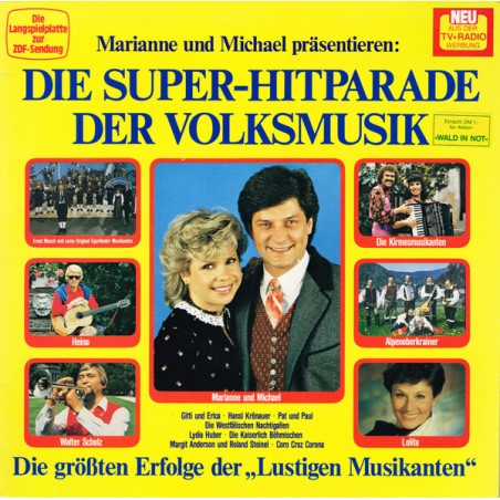 Various – Die Super-Hitparade Der Volksmusik   |1985	TELDEC – 6.26206
