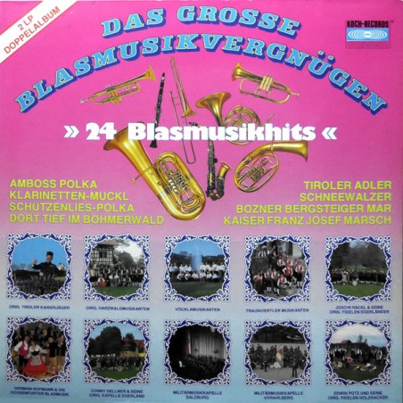 Various – Das Grosse Blasmusikvergnügen (24 Blasmusikhits) |1984   	Koch Records – E 121 123