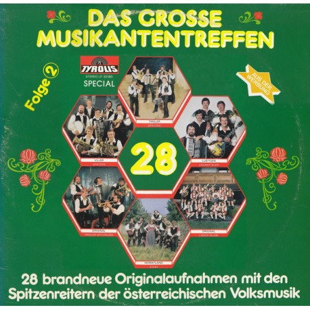Various – Das Grosse Musikantentreffen - Folge 2   |	Tyrolis – LP 33 080  – Folge 2