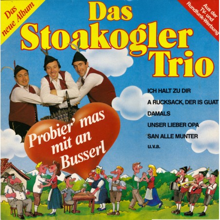 Das Stoakogler Trio – Probier' Mas Mit An Busserl   |1985     K-Tel – TA 629