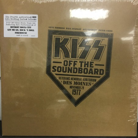 Kiss – Off The Soundboard: Live in Des Moines  |2022	UMe – 00602445825578