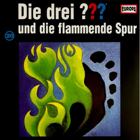 M. V. Carey  – Die Drei ??? - Und Die Flammende Spur- 20   |2019      Sony Music – 74321 38820 1-Picture Disc