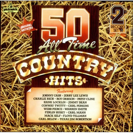 Various – 50 All Time Country Hits   |	Pickwick Records – 50DA 300