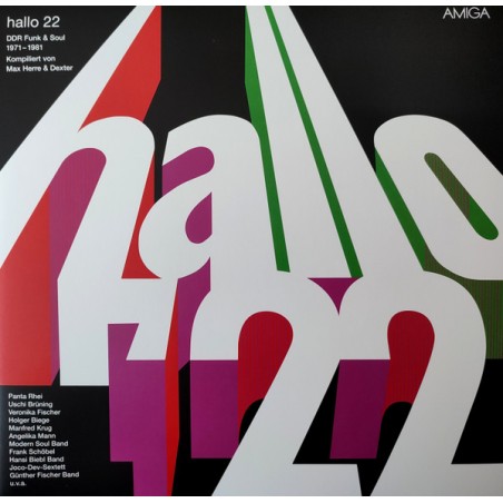 Various – Hallo '22   |2022	AMIGA – 19658745881-DDR-Funk & Soul 1971-1981