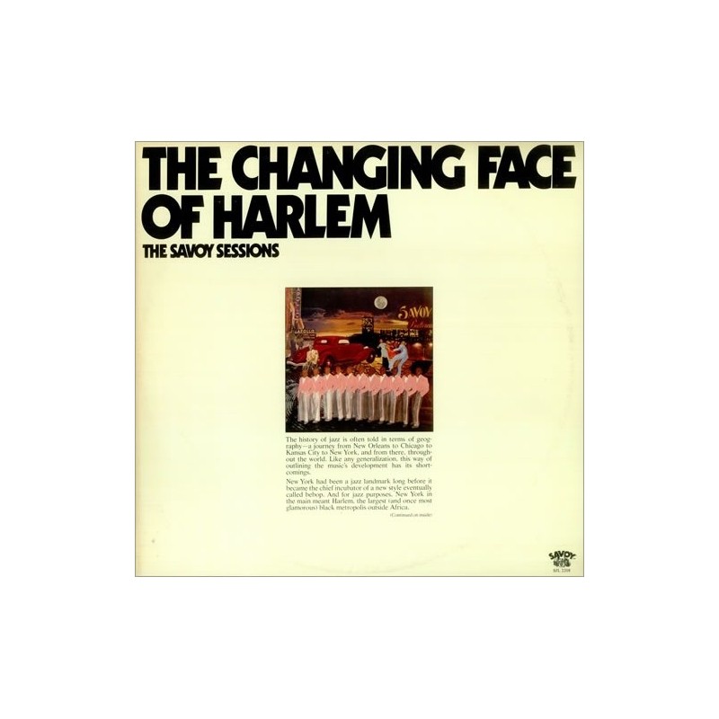 Various – The Changing Face Of Harlem|1976 Savoy Records – SJL 2208 Various – The Changing Face Of Harlem|1976 Savoy Records – SJL 2208
