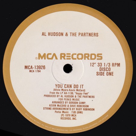 Al Hudson & The Partners – You Can Do It    |1979	MCA Records – MCA-13926-Maxi-Single