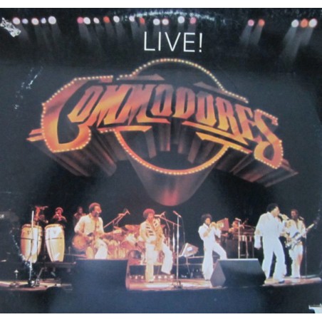 Commodores – Live!  |1977	Motown – TMSP 600