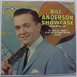 Anderson Bill  ‎– Bill Anderson Showcase|1964    Decca	DL 74600