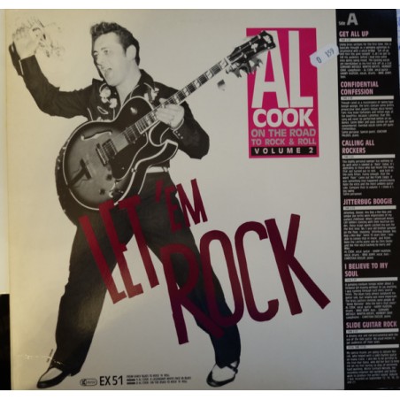 Al Cook – On The Road To Rock & Roll Vol. 2    |1986   	Extraplatte – EX 51