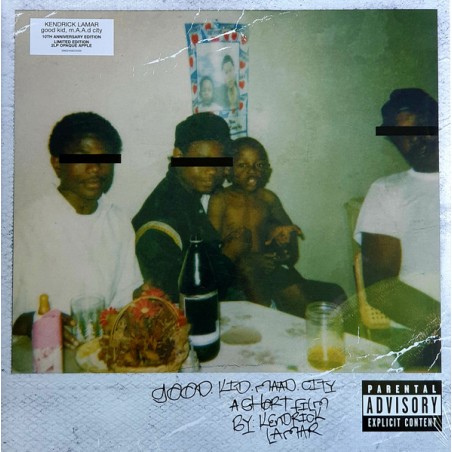 Kendrick Lamar – Good Kid, M.A.A.d City |2012/2022    Interscope Records – 00602448224385 -Opaque Apple Vinyl