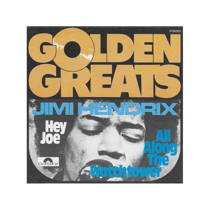 Jimi Hendrix Hey Joe / All Along The Watchtower 1980 Polydor 2135