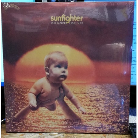 Paul Kantner, Grace Slick – Sunfighter   |1971/2019  	Floating World – FLOATLP6350 -orange Vinyl