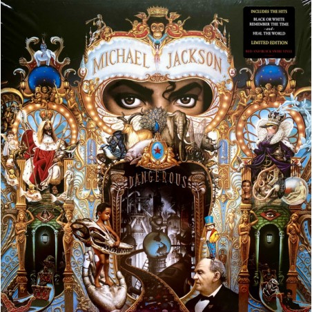 Michael Jackson – Dangerous |2021	 Epic – 19439889101 -Lim. Edition-Red & Black Swirl