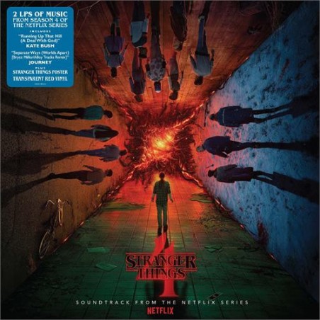 V.A. – Stranger Things: Soundtrack From The Netflix Series, Season 4 |2022    Sony Music – 0196587145019 -Transparent Red