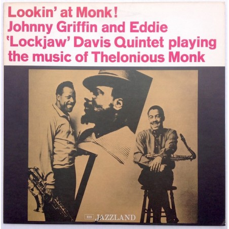 Johnny Griffin And E. L. Davis Quintet – Lookin' At Monk   |1961/1978  Riverside Records – VIJ-5053-Japan Press-no OBI !!!