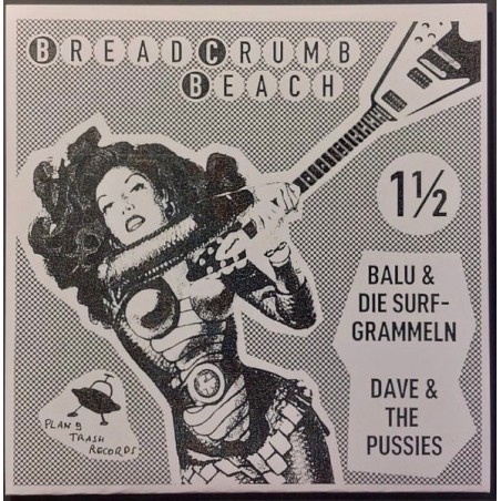 Balu & Die Surfgrammeln, Dave & The Pussies – Beachcraft Bonanza / Tong Koko   |2022   Plan 9 Trash Records – P9S475-Single