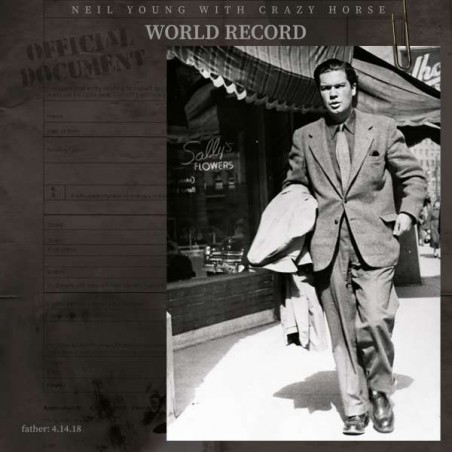 Neil Young -World Record|2022   Reprise 09362 4869016-black Vinyl