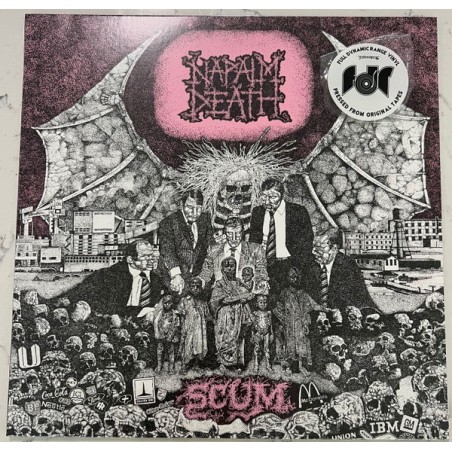 Napalm Death – Scum|2022	 Earache Records – MOSH003FDRUS-Lim. Edition-Pink Cover Art