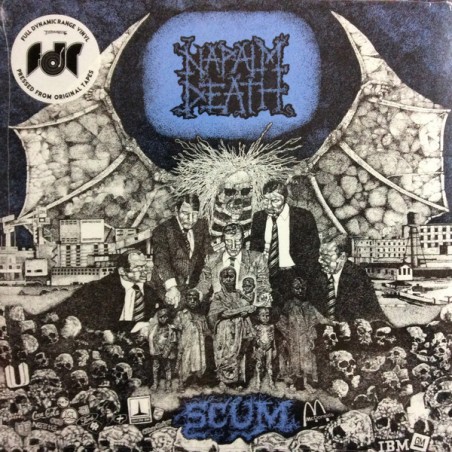 Napalm Death – Scum|2022	 Earache Records – MOSH003FDRUS-Lim. Edition-Blue Cover Art