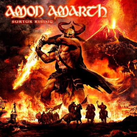 Amon Amarth – Surtur Rising |2022	Church Of Vinyl – CHURCH063-Lim. Edition-Burgundy & Royal Blue Marbled