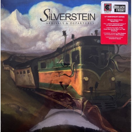 Silverstein – Arrivals & Departures |2007/2022	Craft Recordings – CR00401 -Green Marble Opaque Vinyl