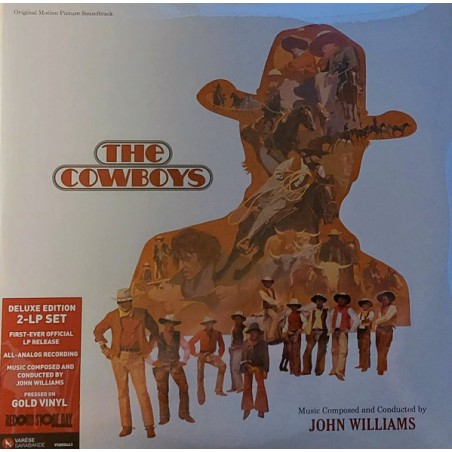 John Williams  – The Cowboys (  Soundtrack)|2022	Varèse Sarabande – VSD00463 -Deluxe Edition-Lim. Edition, Gold Vinyl