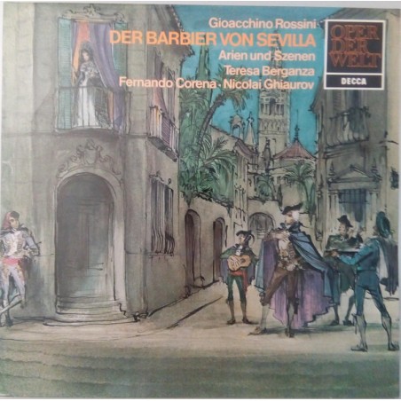Rossini– Der Barbier Von Sevilla-Teresa Berganza, Fernando Corena, Nicolai Ghiaurov   |	Decca – SMD 1318