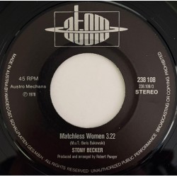 Stony Becker ‎– Matchless...
