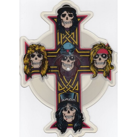 Guns N' Roses ‎– Sweet Child O' Mine (Remix) 1989| Geffen Records ‎– 922 905-7 -Shape, Picture Disc