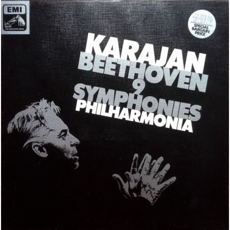 Beethoven-  9 Symphonies -Karajan|	EMI – SLS 5053-7 LP-BOX