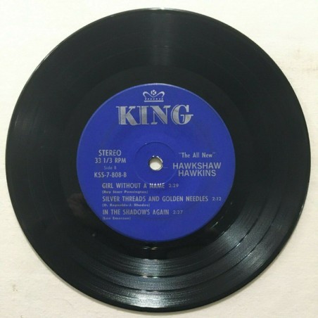Hawkshaw Hawkins – The All New   |1963	King Records   – KSS-7-808-Single-EP