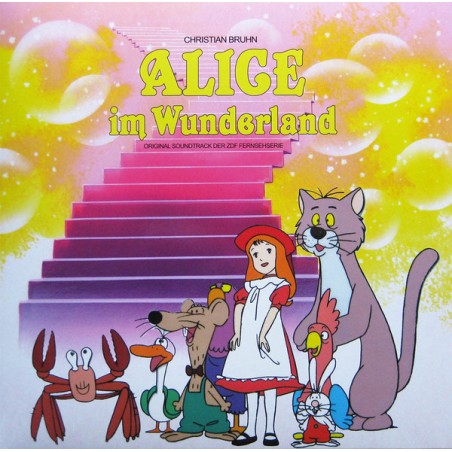 Alice Im Wunderland-Christian Bruhn ‎–  OST |2020    Private Records  – 369.063 -Lim. Edition, Red Translucent / Black Splatter