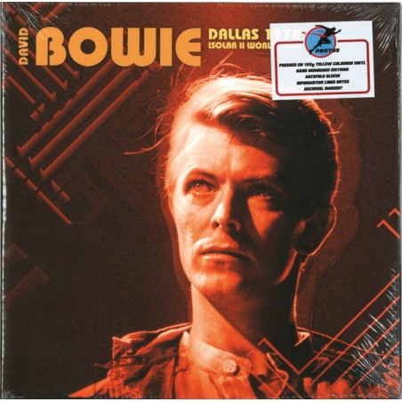 David Bowie – Dallas 1978 Isolar II World Tour |2022	Protus – PR2LP3008-Numbered-yellow Vinyl-Nr. 743