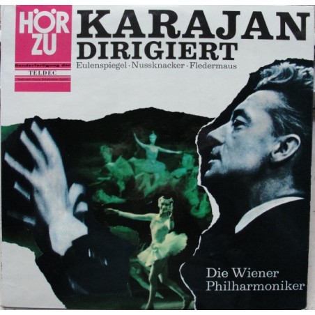 Karajan-Dirigiert Die Wiener Philharmoniker – Eulenspiegel - Nussknacker - Fledermaus |HÖR ZU – SHZT 501