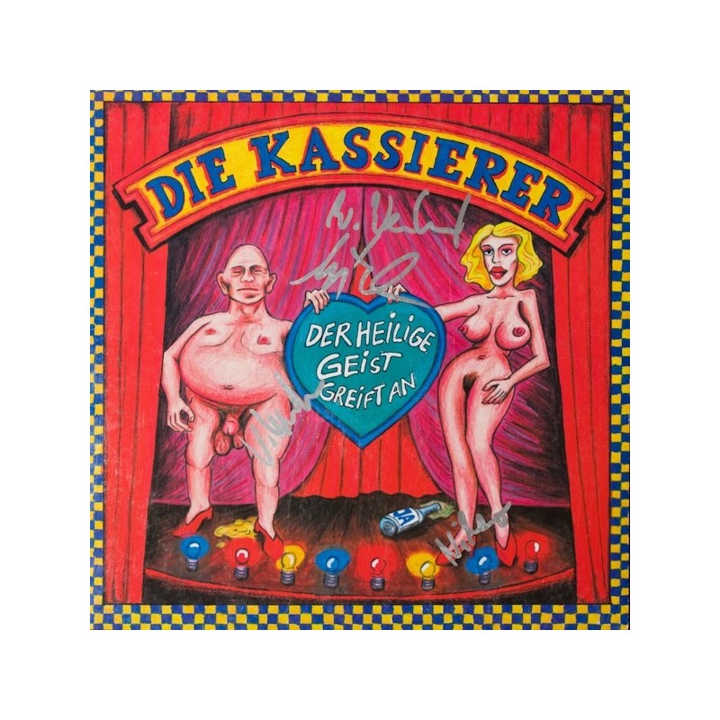 Kassierer ‎Die – Der Heilige Geist Greift An|1993    Teenage Rebel Records	TR 024