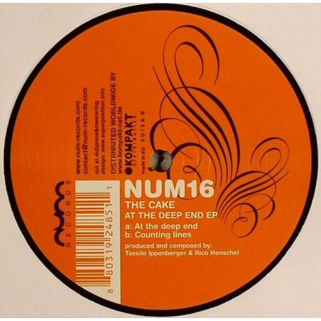 The Cake – At The Deep End EP   |2007	Num Records – NUM16-Maxi-Single