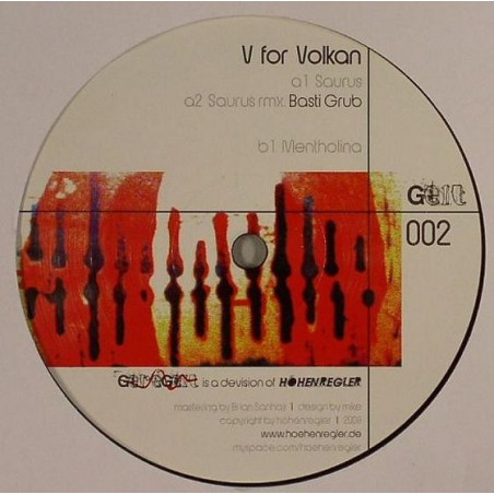 V For Volkan – Geregelt Vol. 2  |2008	Geregelt – Gelt002-Maxi-Single