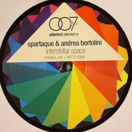 Spartaque & Andrea Bertolini – Interstellar Space  |2009	Stereoseven Plus – STP100-Maxi-Single