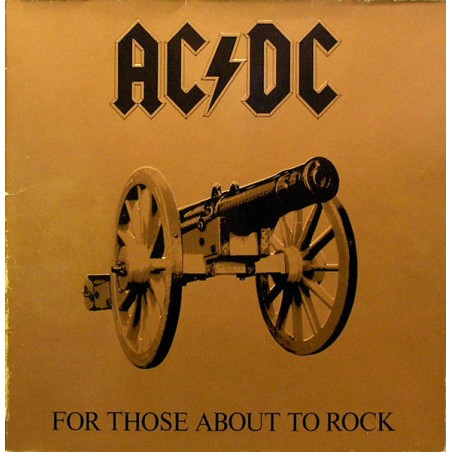 AC/DC – For Those About To Rock We Salute You |1981	Atlantic – ATL K 50 851