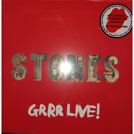 Rolling Stones  – Grrr Live!   |2023	Mercury Studios – 00602448442314-white Vinyl