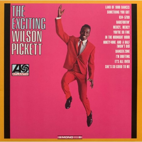 Wilson Pickett – The Exciting |1966/2023  Atlantic – 603497837526 -Lim. Edition-Crystal-Clear