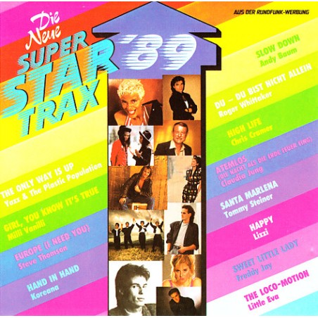 Various – Die Neue Super Star Trax '89  |1988	OK Musica – 76.23607