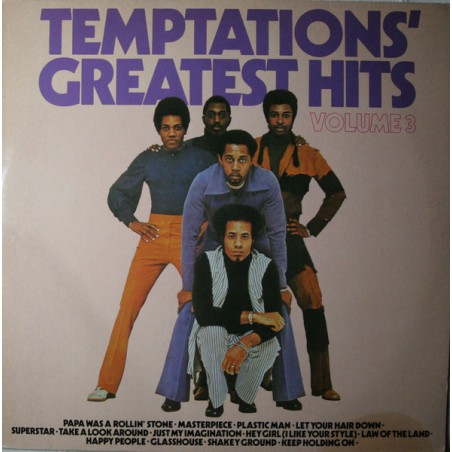 Temptations – Greatest Hits Vol. 3  |	Motown – 257·15·042