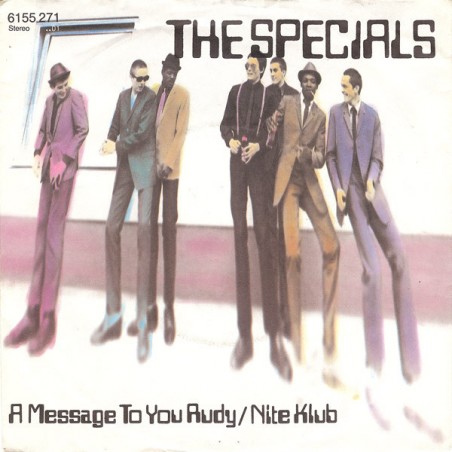 Specials The ‎– A Message To You Rudy / Nite Klub |1979    Chrysalis ‎– 6155 271-Single